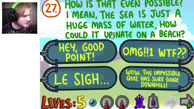 WORST BOOK EVER CREATED! - IMPOSSIBLE QUIZ BOOK - CHAPTER 1 [1]