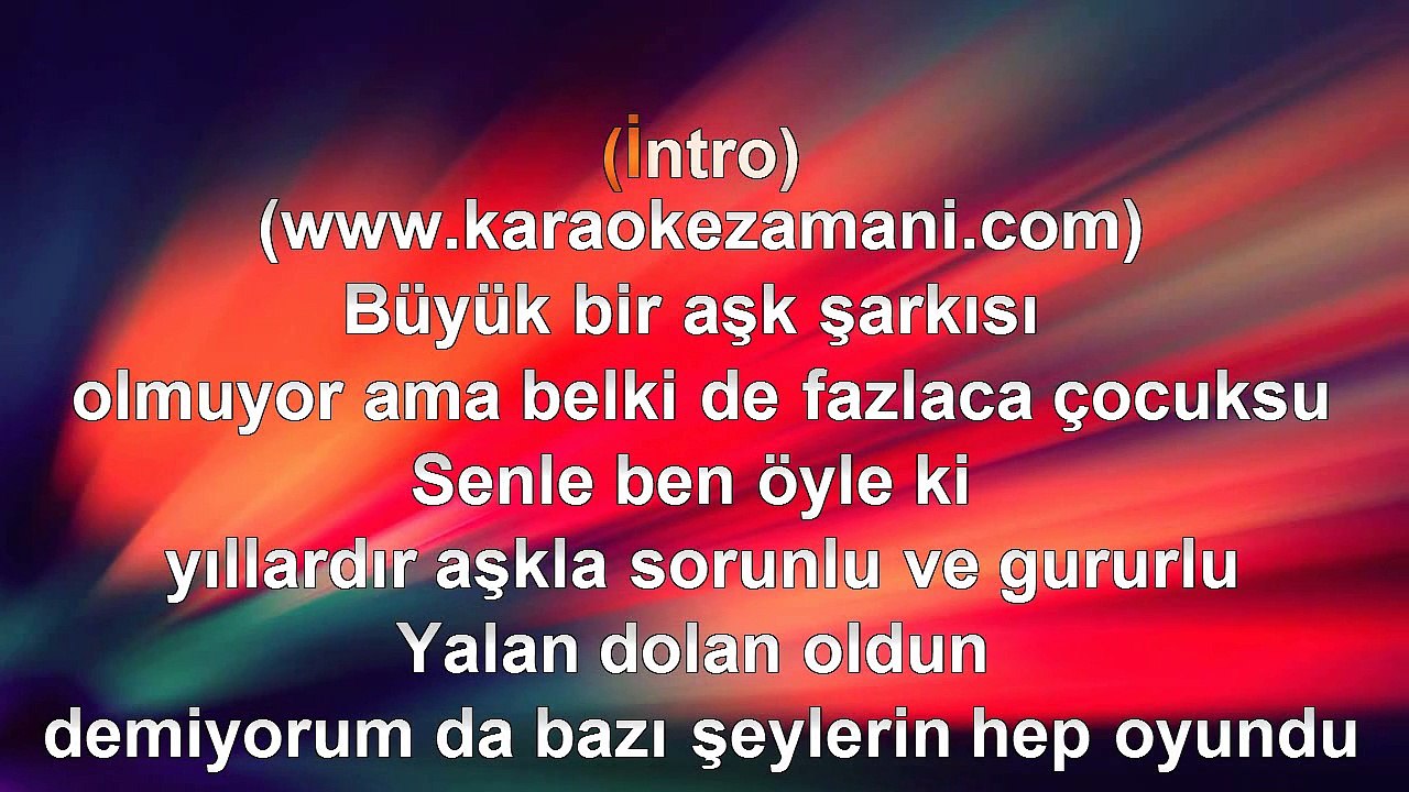 Serhan Sedat Umur - Oyun - (2012) TÜRKÇE KARAOKE