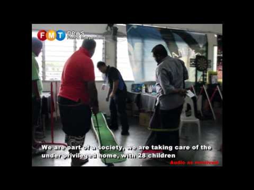 Good people helps underprivileged children