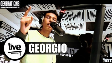 Georgio - Bleu Noir (Live des studios de Generations)