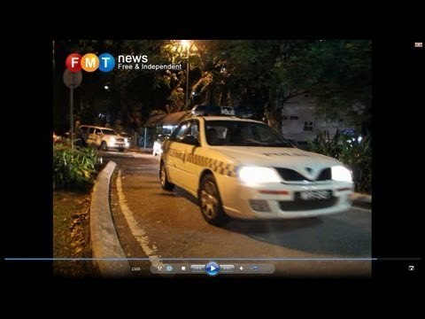 KDN, police and Immigration raid 'No Fire Zone' screening [Part1]
