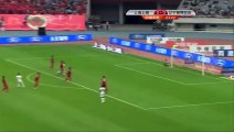 Two wonder goals in one game in the Chinese Super League