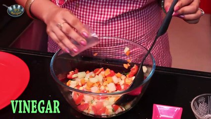 How to make HEALTHY CRUNCHY SALAD II II By Chef Ms. Jyotshna Singh