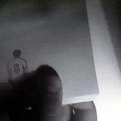 Selçuk İnanın Attığı Frikik Golünün Karakalem Çalışması