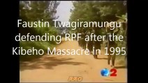 Faustin Twagiramungu defending RPF after the Kibeho Massacre in 1995