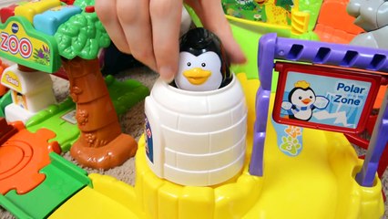 VTech Go! Go! Smart Animals Zoo Explorers Playset with Kinder Playtime