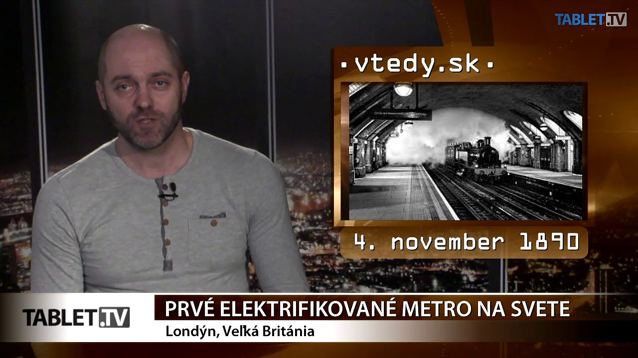 Prvé elektrifikované metro uviedli do prevádzky v Londýne