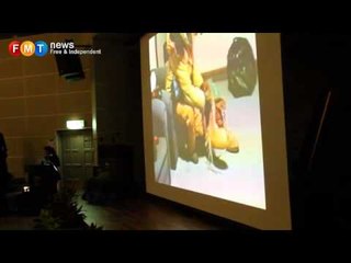 Antartica book launch by Dr M