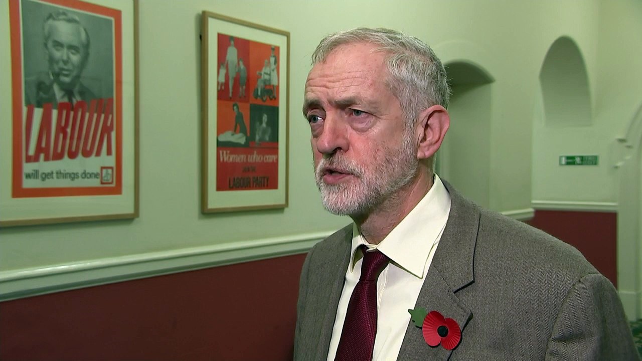 Corbyn: Bombing won't help in Syria