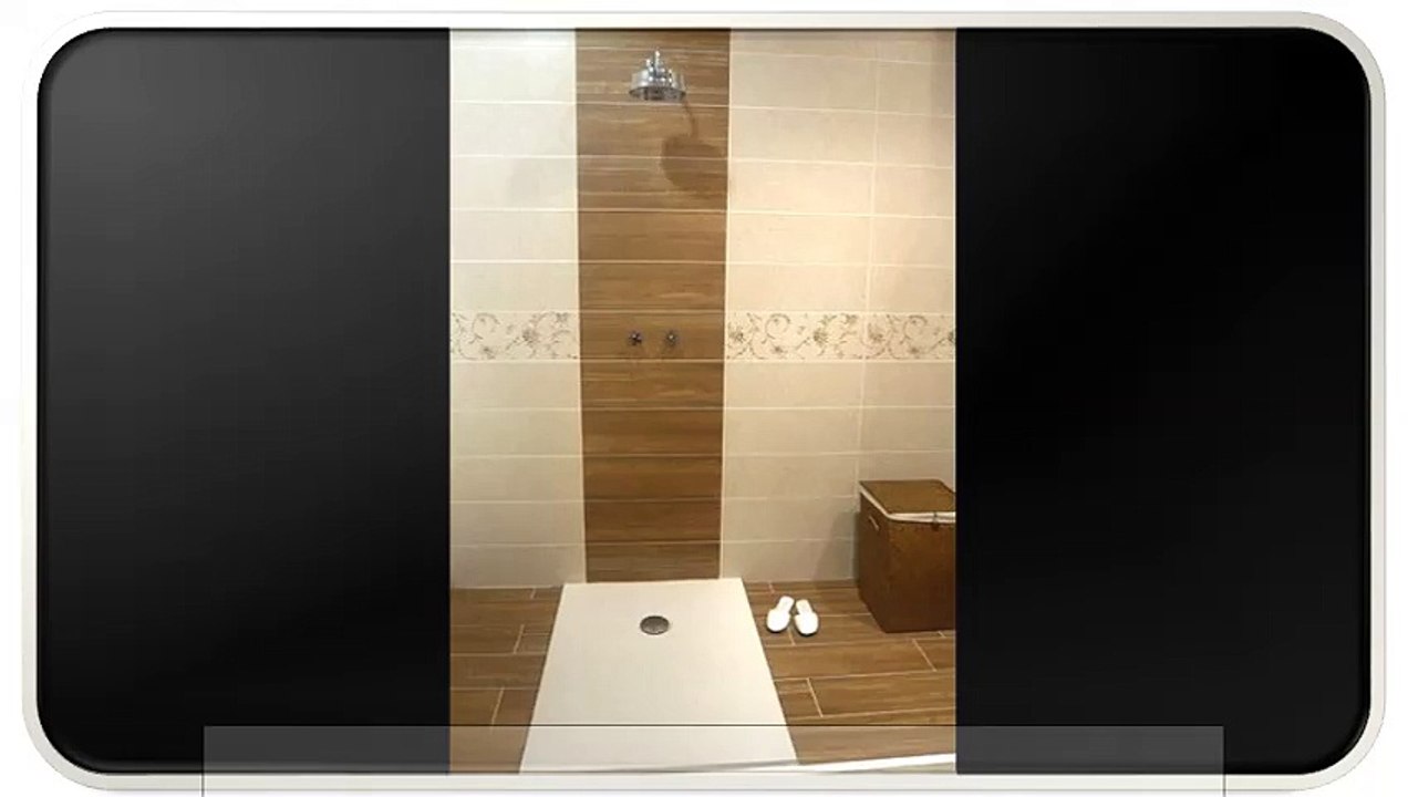 White Modern Bathroom Tile Design Ideas