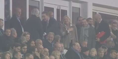 Quand Marine Le Pen et Daniel Percheron convoitent le même fauteuil lors d’un match de foot