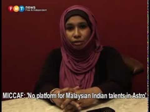 MICCAF: 'No platform for Malaysian Indian talents in Astro'