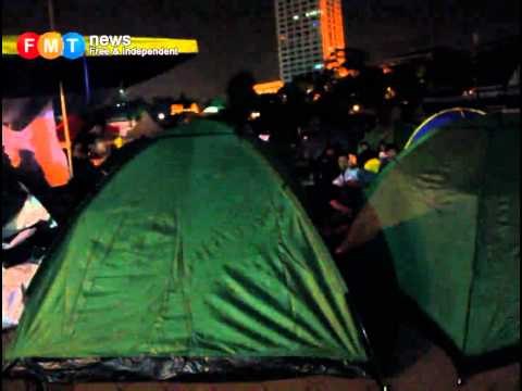 The night after the 'Dataran Merdeka' assault