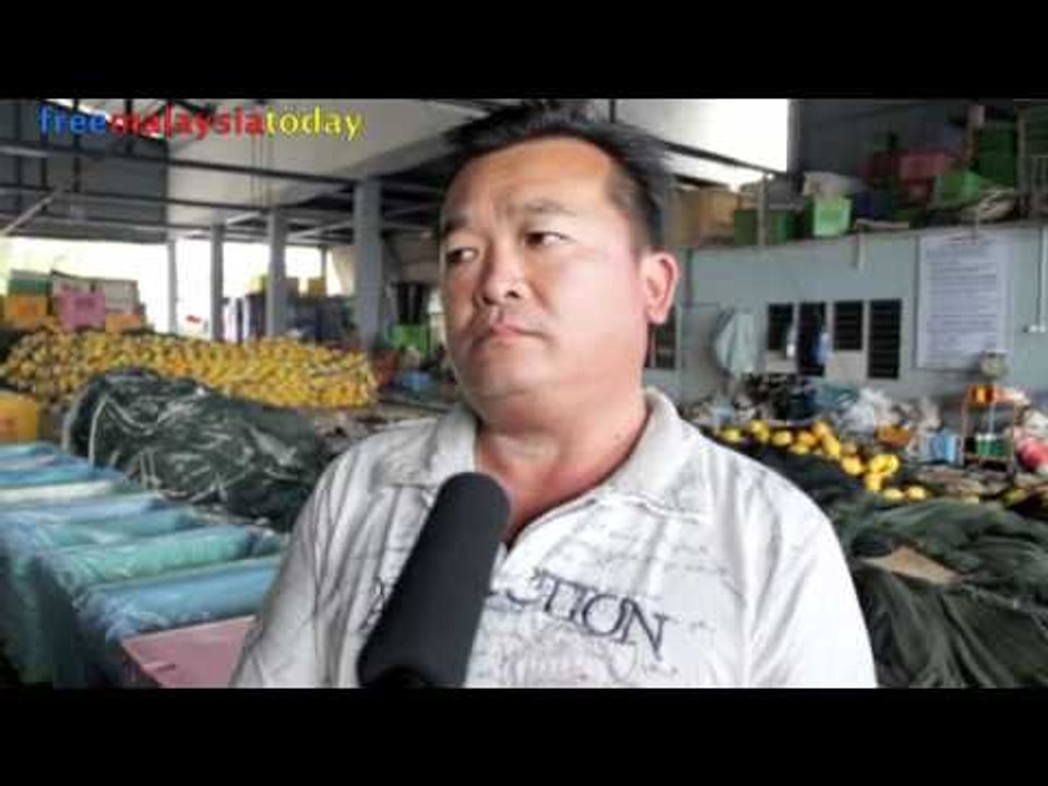 Where trawlers are coming to a halt