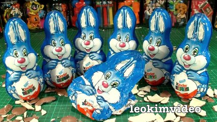 10 Kinder Surprise Bunny Counting Song 1 10 Ultimate Surprise Easter Egg Toys
