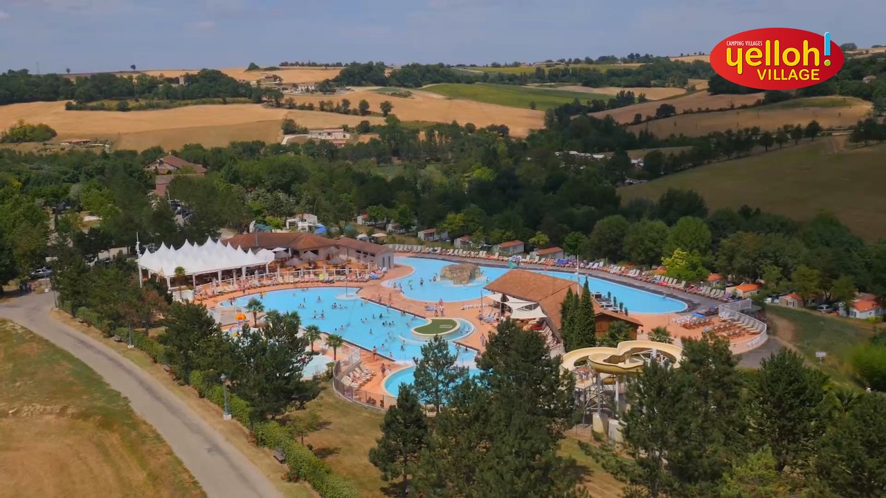 Camping Yelloh! Village Le Lac des 3 vallées à Lectoure - Camping Gers - Midi-Pyrénées - Campagne