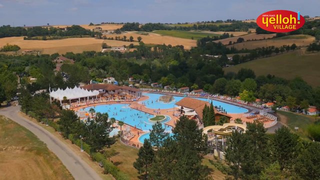 Camping Yelloh! Village Le Lac des 3 vallées à Lectoure - Camping Gers - Midi-Pyrénées - Campagne