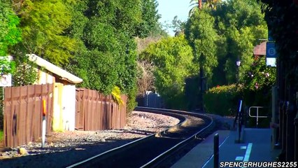 Amtrak Surfliner F59PHI double header (January 30th, 2009)
