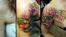 Tattoo Over Scars - Amazing Tattoos For Scars