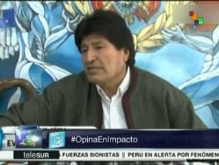 Evo Morales: Economía de Bolivia crecerá en 2015 más del 4.5%