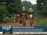 Violencia en la República Centroafricana deja 12 heridos