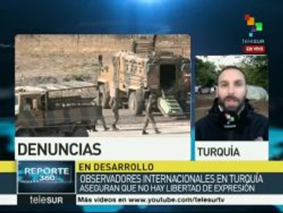 Gobierno turco endurece posición contra movimiento kurdo en Diyarbakir