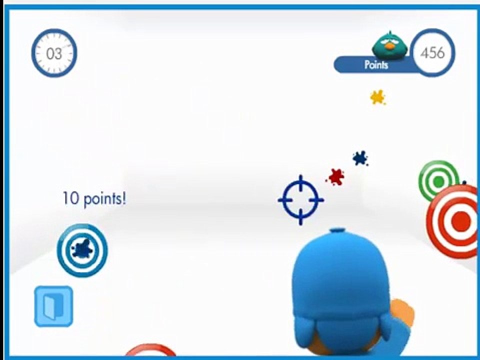 Pocoyo english episodes - Pocoyo Shoot and Color -Pocoyo full episodes game