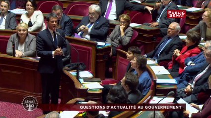 Manuel Valls confirme au Sénat le report d'un an de la réforme de la DGF