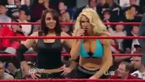 Mickie James n Melina vs Jillian Hall n Layla show 8