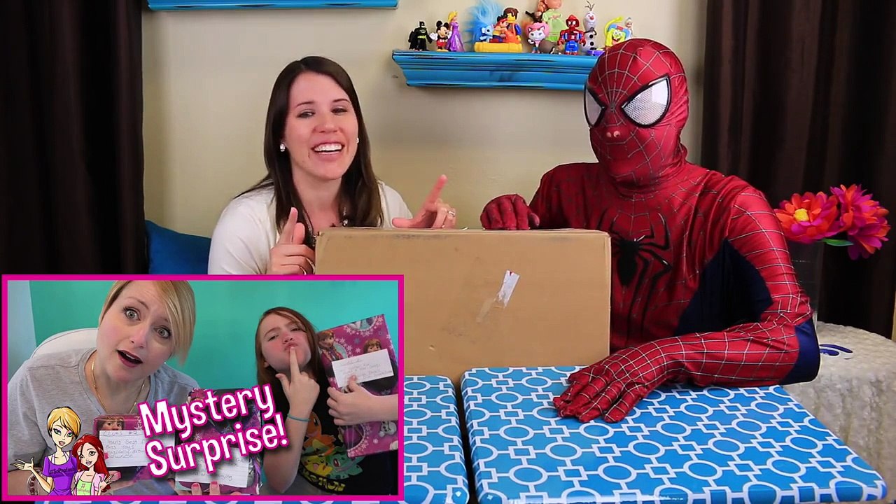 Surprise Presents + Toys From Giant Mystery Box with MommyandGracieShow & DisneyCarToys