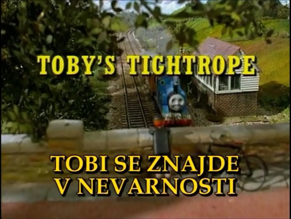 Lokomotivček Tomaž S3 E15 - Tobi se znajde v nevarnosti