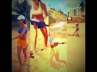 #1 CAROL MAGALHÃES - Beautiful Model: Balletfitness, Routine Sportive and Outdoor Workout