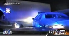 Black Woman Resists Arrest Hits Cop with her Car #copslivesmatter Woman runs over police
