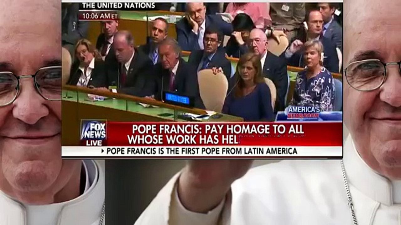 Pope Francis United Nations Speech FULL Video Pope Francis UN Speech General Assembly VIDE