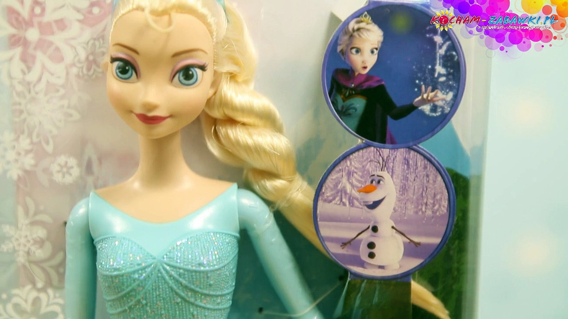 Disney Frozen - Sparkle Princess Elsa and Olaf / Księżniczka Elza i Olaf -  Mattel - CMM87 - Recenzja - video Dailymotion