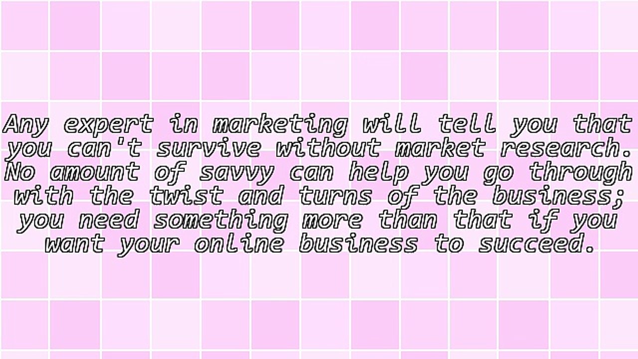 Market Research - Is It Really Necessary in Internet Marketing?