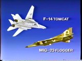 Declassified dogfight footage: F-14 Tomcat vs. Libyan MiG-23