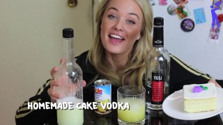Homemade cake vodka Tipsy Bartender