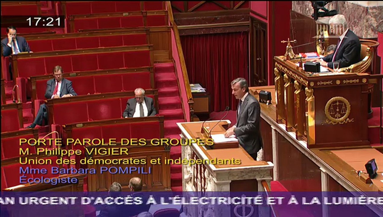 Discours pour l'électrification de l'Afrique - 3 novembre 2015