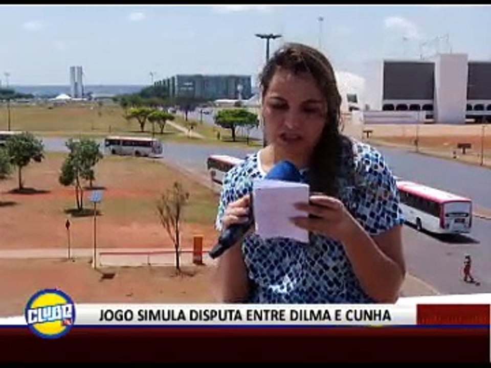 JOGO SIMULA DISPUTA ENTRE DILMA E CUNHA