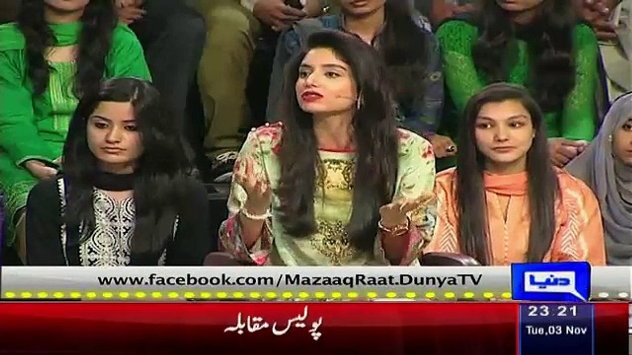 Mazaaq raat on Dunya News – 3rd November 2015