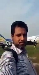 Shaheen Air Line Crash Landing...Lahore