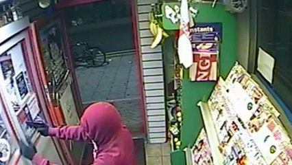 Robbery CCTV Footage