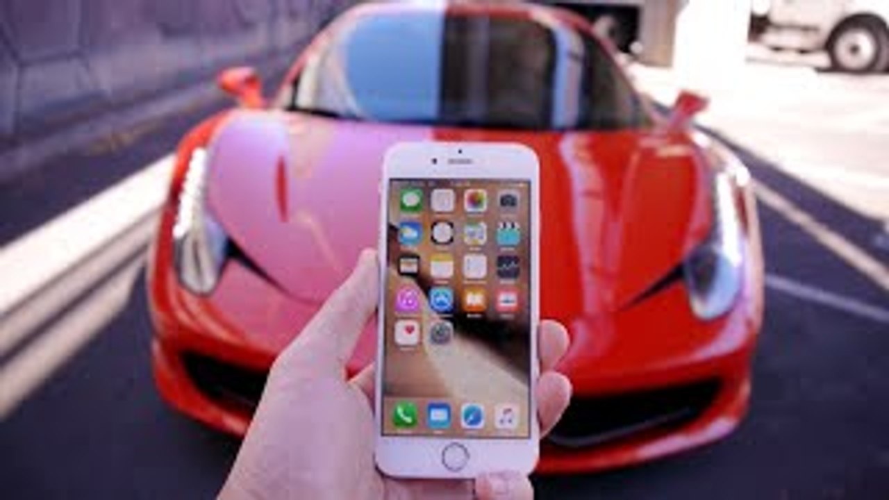 Driving Over an iPhone 6S with a Ferrari Will it Survive?