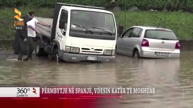 360° Grade -PËRMBYTJE NË SPANJË VDESIN KATËR TË MOSHUAR