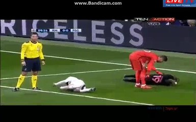 Terrible Isco & Serge Aurier Gets Injured Real Madrid 0-0 PSG 3.11.2015 HD