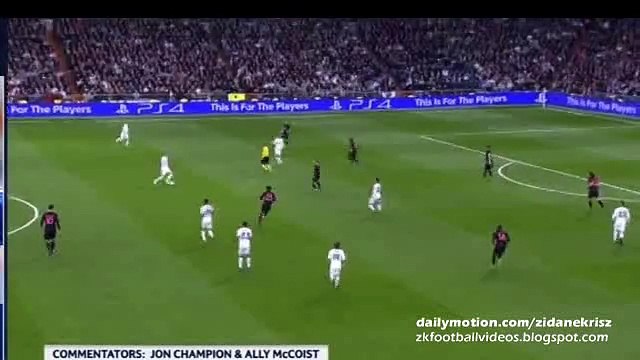 1-0 Nacho Fernández Amazing Goal HD | Real Madrid v. Paris Saint-Germain 03.11.2015