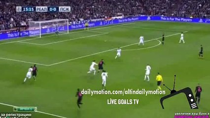 Zlatan Ibrahimovic Fantastic Shot - Real Madrid vs PSG - 03.11.2015