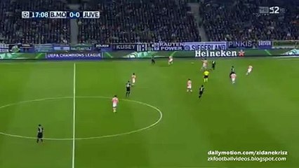 1-0 Fabian Johnson GOAL - Mönchengladbach v. Juventus 03.11.2015 HD