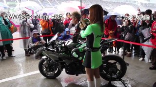 KawasakiI H2R Ninja Startup And Sound In Japan (Inedit Video) HD